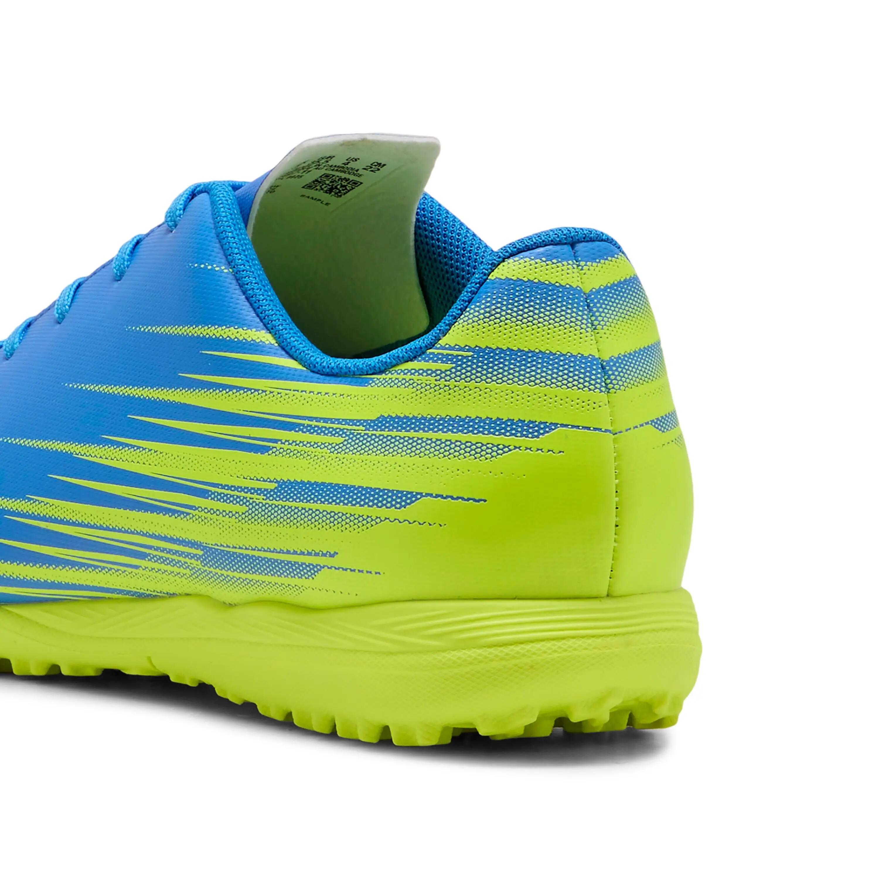 Buty do piłki noznej Turfy PUMA ATTACANTO II TT Jr Ultra Blue-Lime Squee 5/6