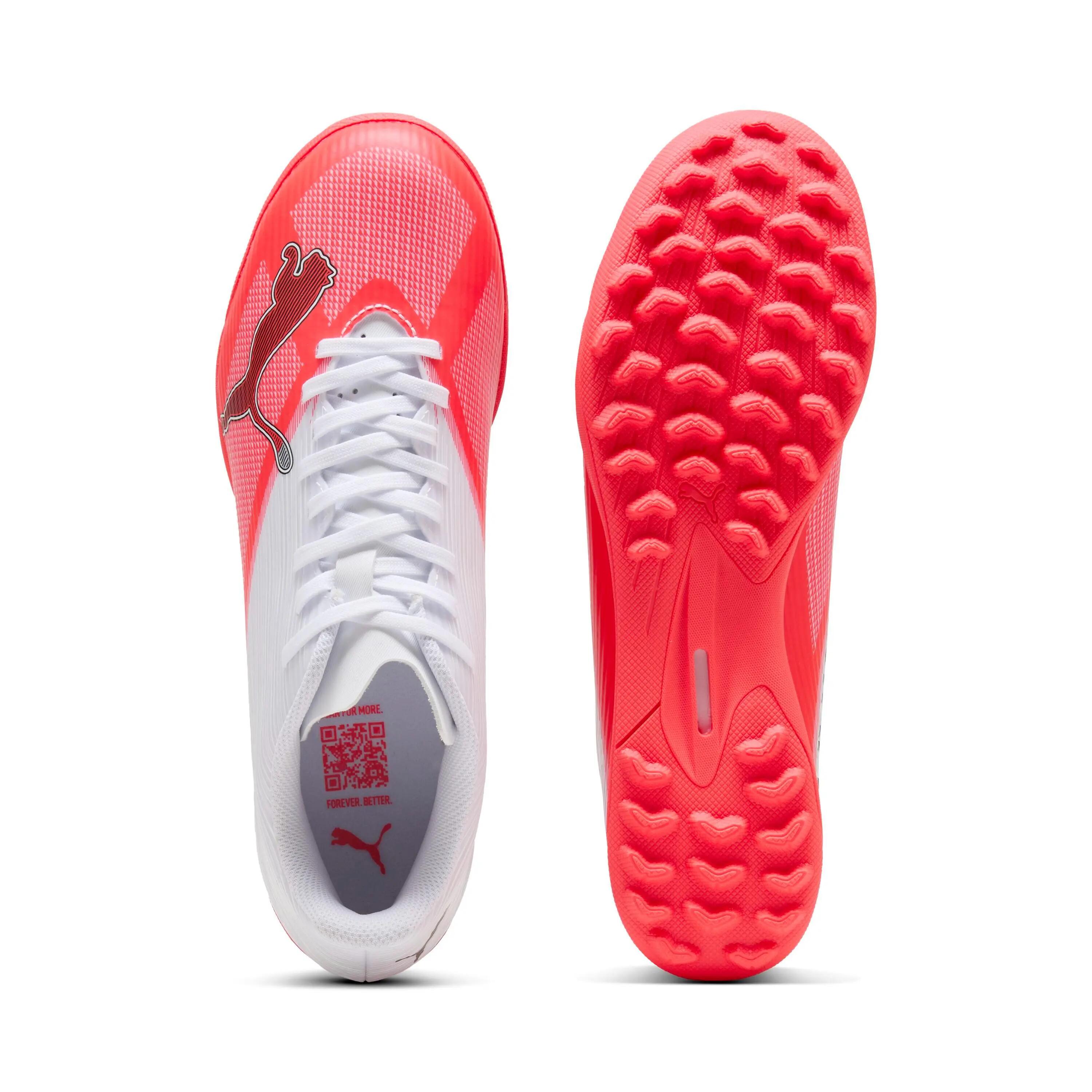 Buty do piłki noznej Turfy PUMA ULTRA 7 PLAY TT Ultra Red- Black 3/6