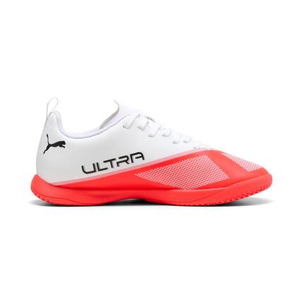 Buty dla dzieci do piłki nożnej halówki PUMA ULTRA 7 PLAY IT Jr Ultra Red-black