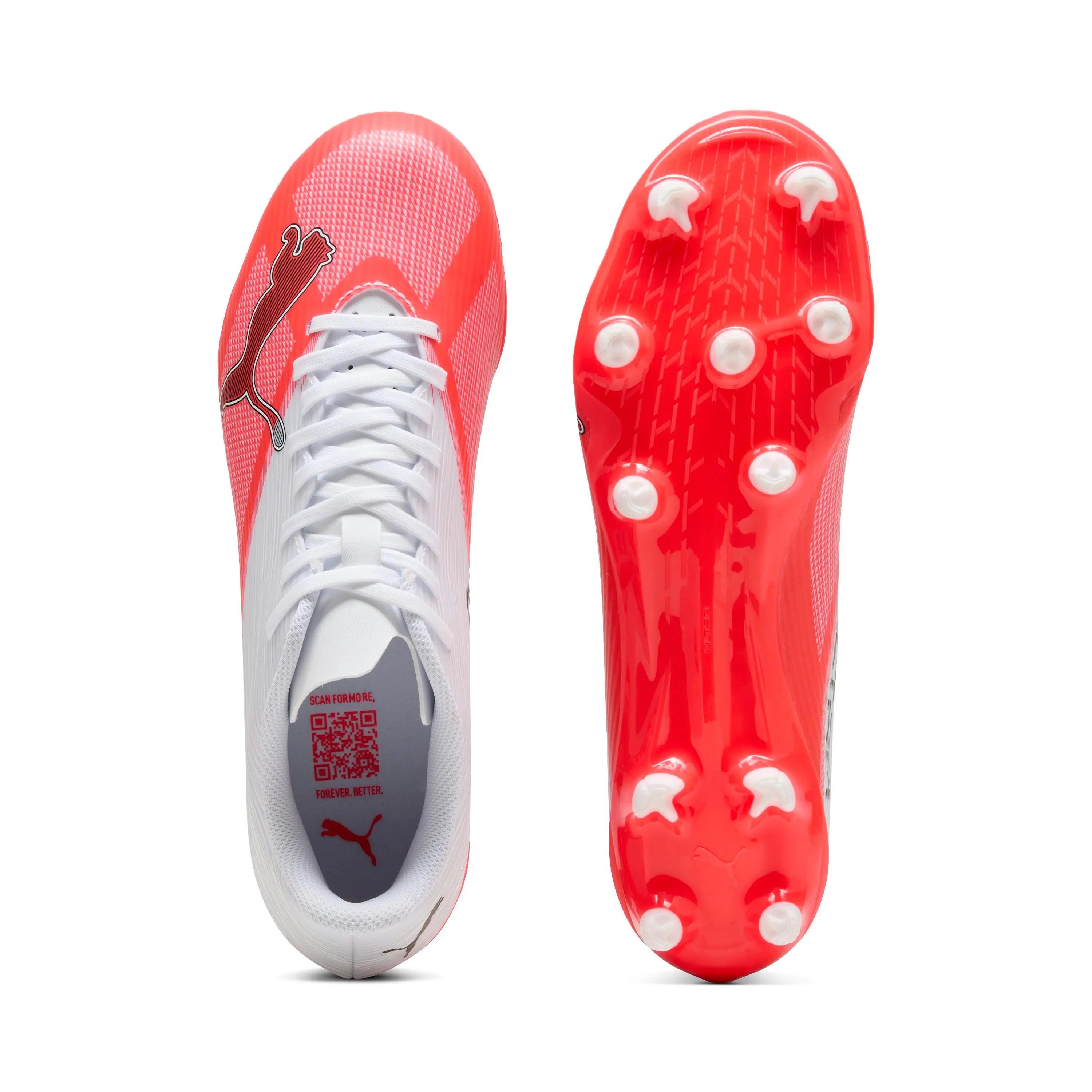 Korki ULTRA 7 PLAY FG/AG Ultra Red-PUMA Black- 3/5