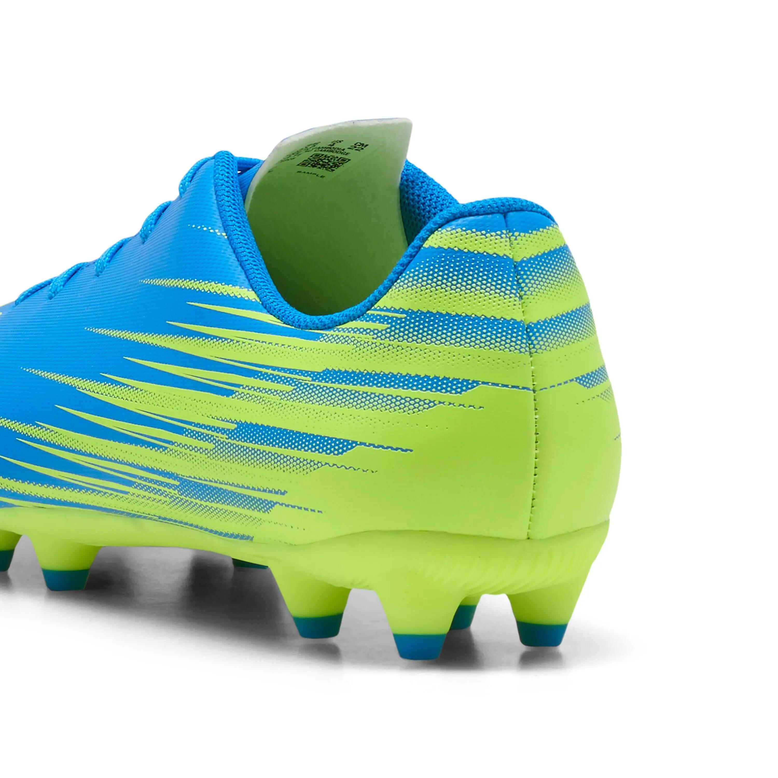 Korki PUMA ATTACANTO II FG/AG Jr Ultra Blue-Lime Sq 5/6
