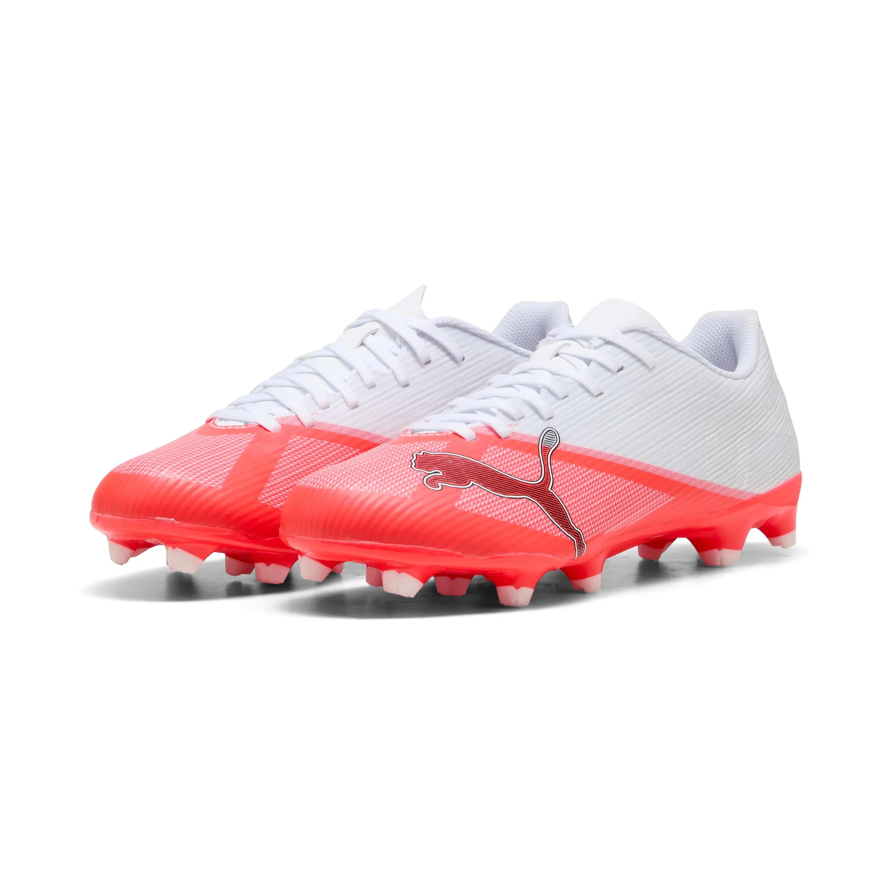 Korki ULTRA 7 PLAY FG/AG Ultra Red-PUMA Black- 4/5