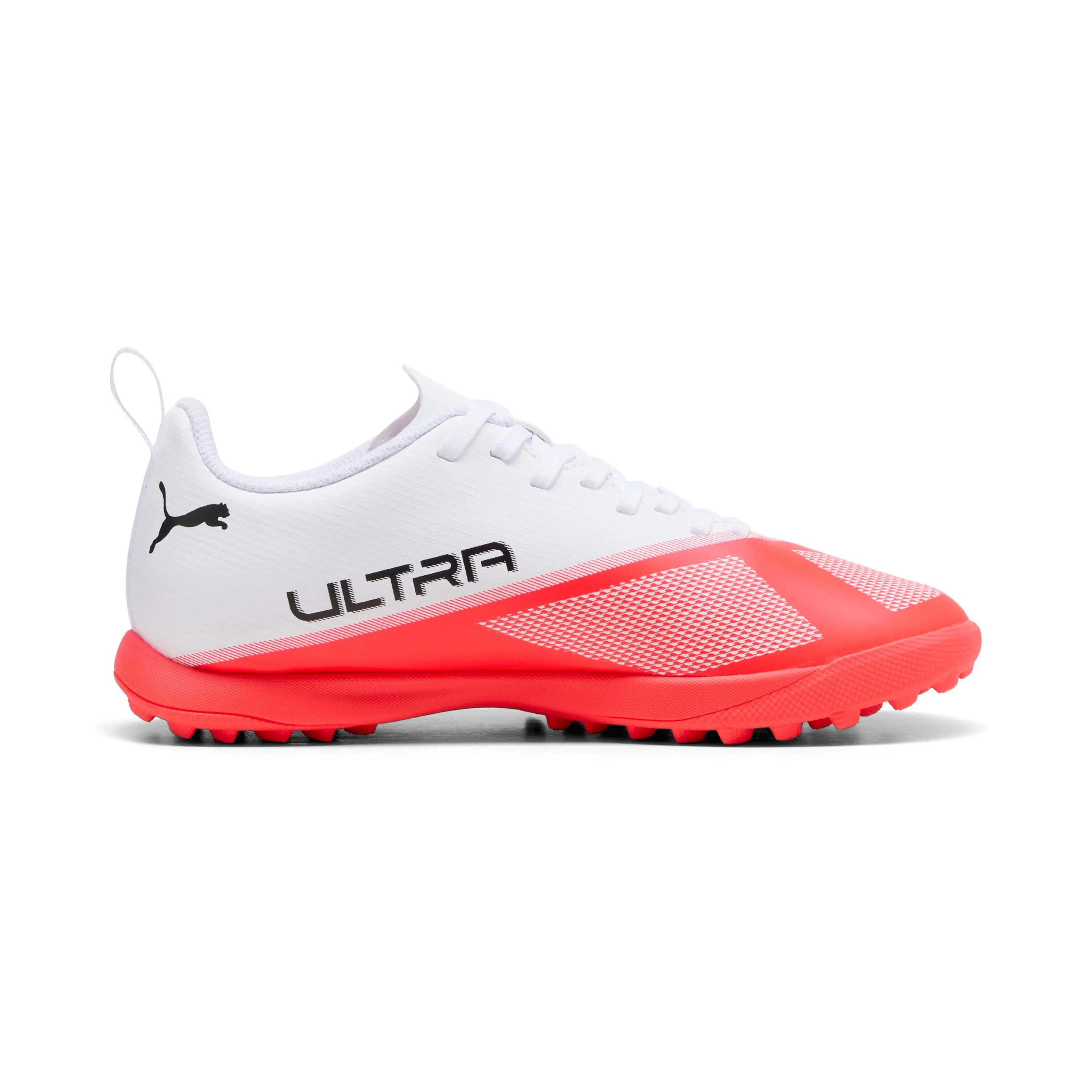 Buty do piłki noznej Turfy PUMA ULTRA 7 PLAY TT Jr Ultra Red-Black- 2/6