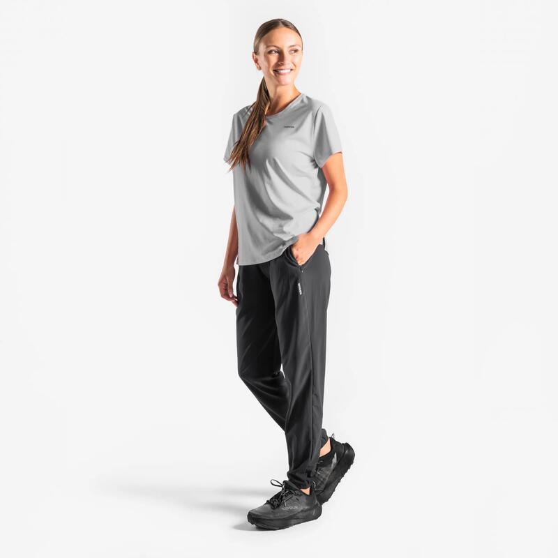 Kadın Koşu Eşofman Altı - Siyah - Kiprun Run Core