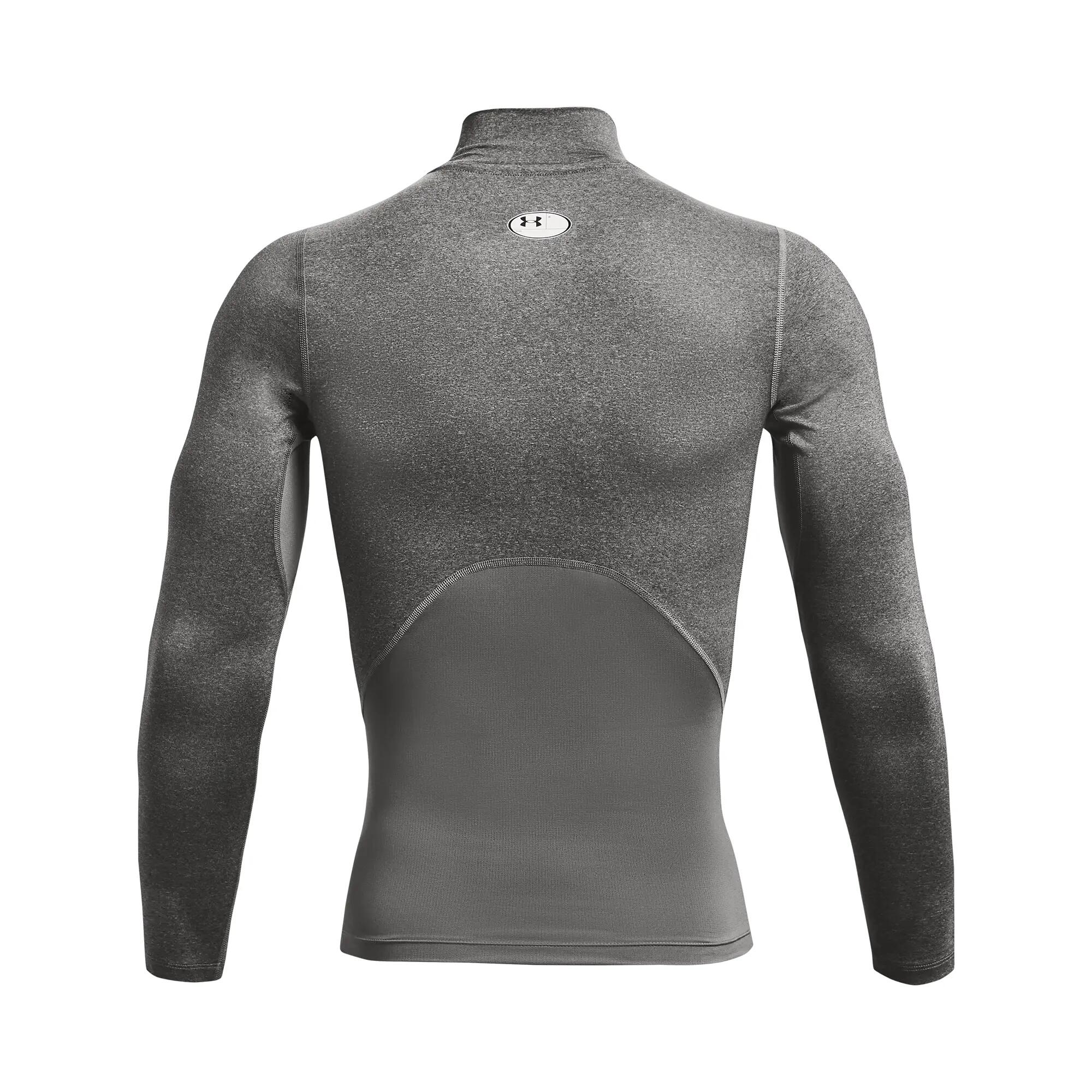 Samarreta Compressió Fitness Under Armour Home Gris Màniga Llarga 5/5