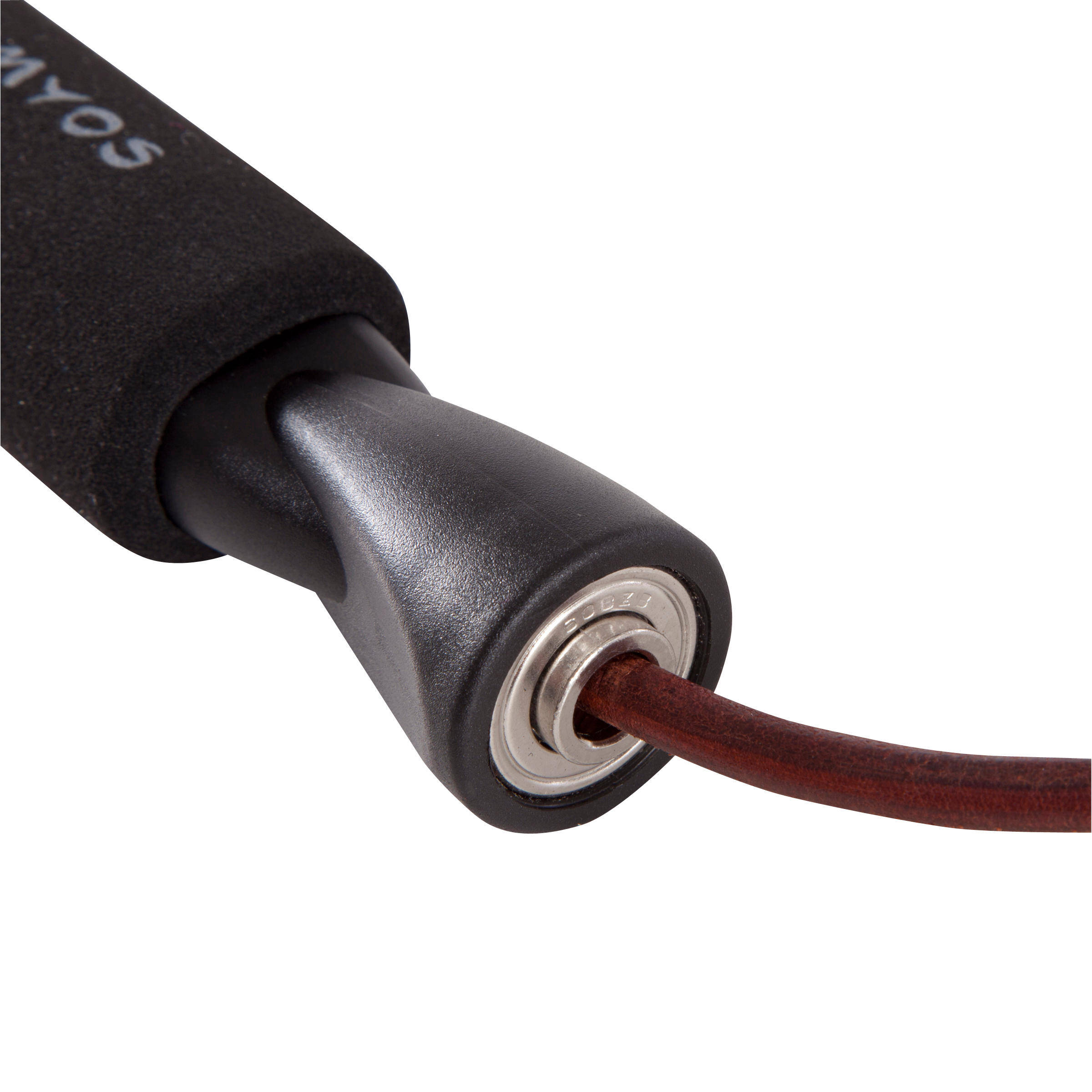 Fitness Skipping Rope Leather -  4