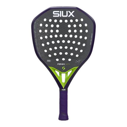Pala de pádel SIUX Fenix Pro 2026 Glow purple. Ausburguer.