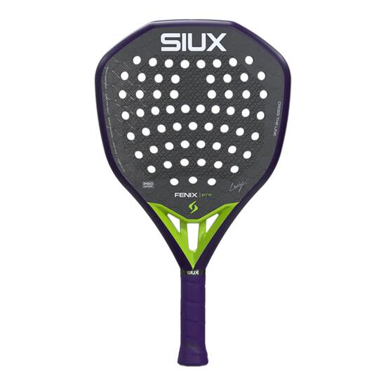 Pala de pádel SIUX Fenix Pro 2026 Glow purple. Ausburguer.