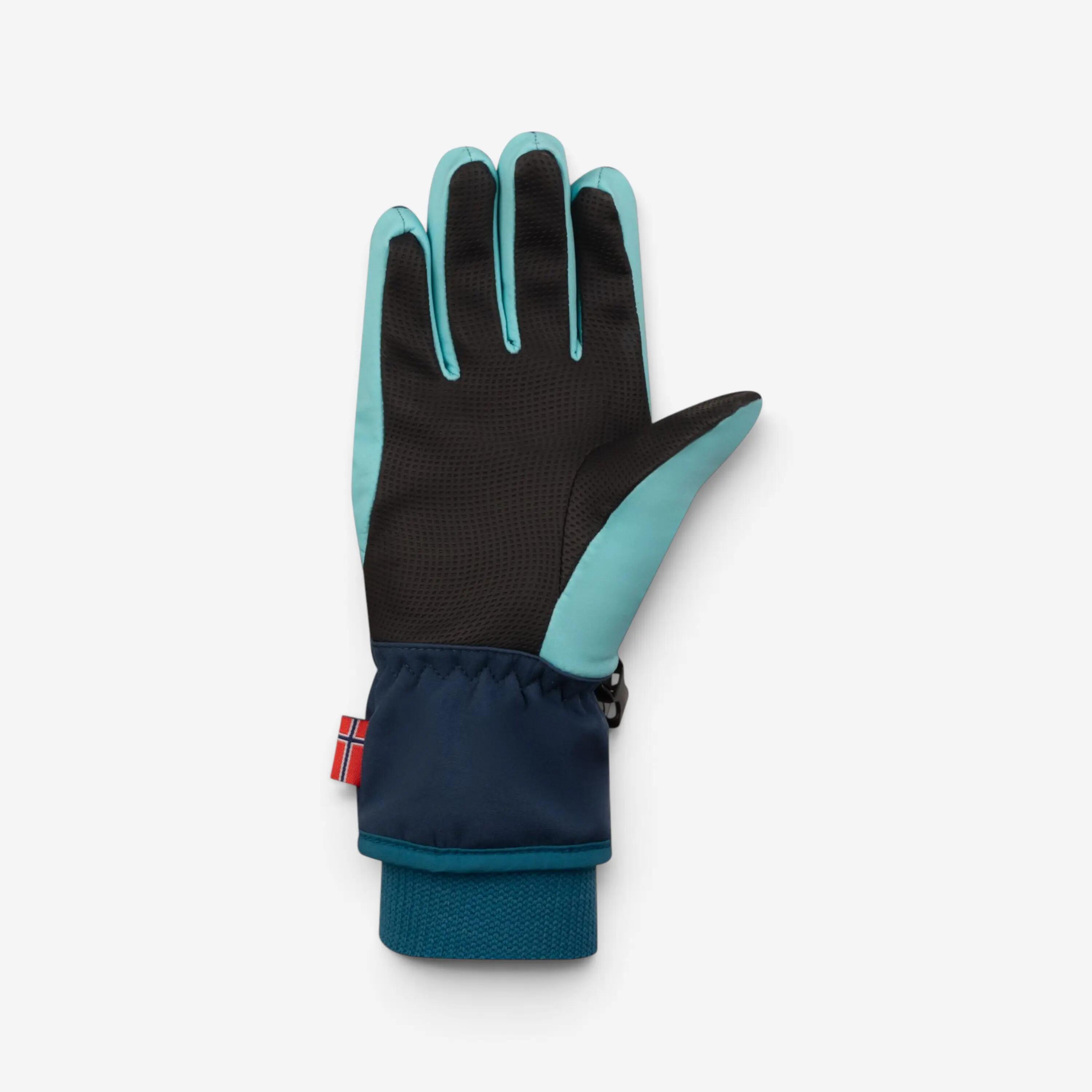 Guanti trekking bambino Trollkids TROLLTUNGA blu 2/3