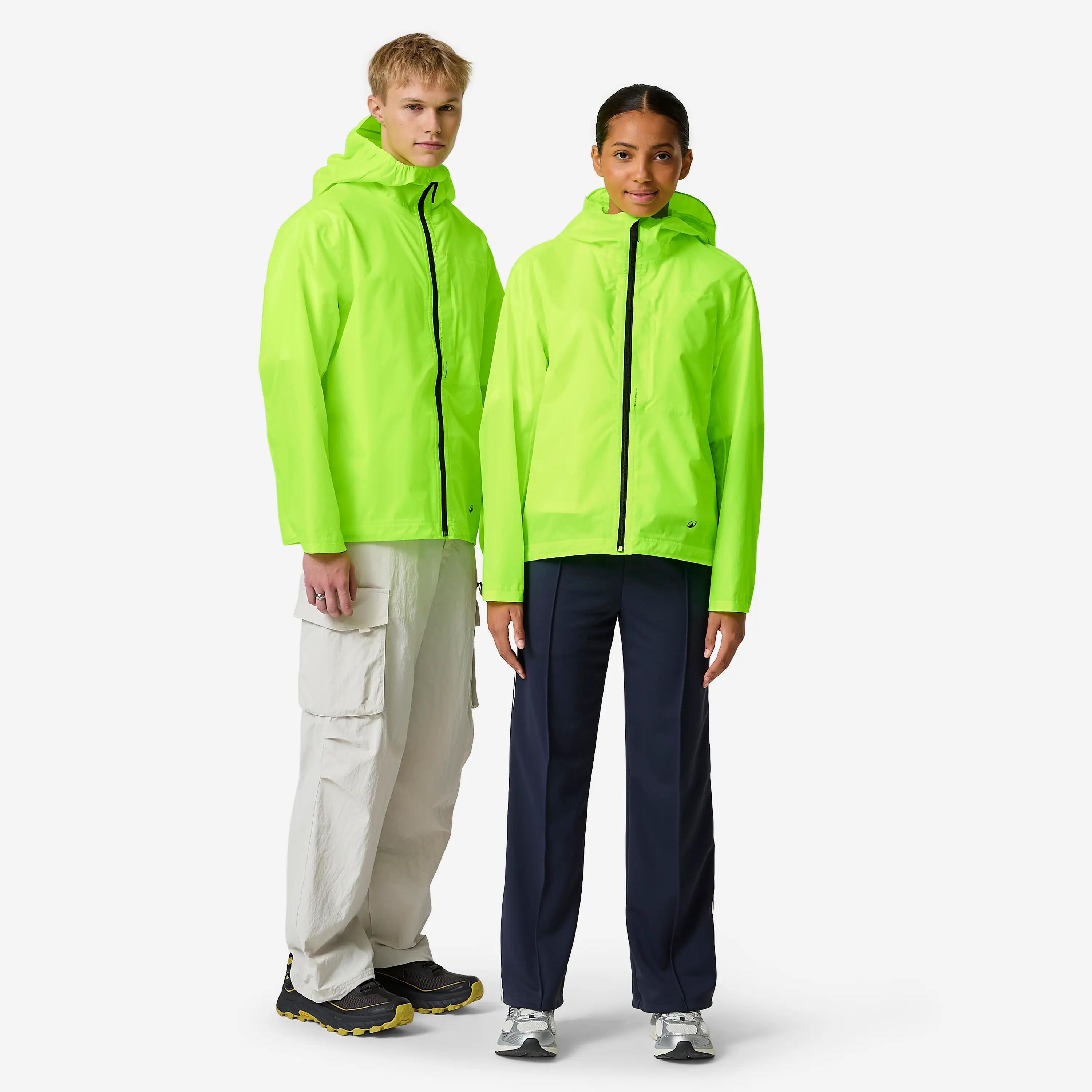 Unisex cyklistická pláštěnka 120 pro viditelnost ve dne 2/11