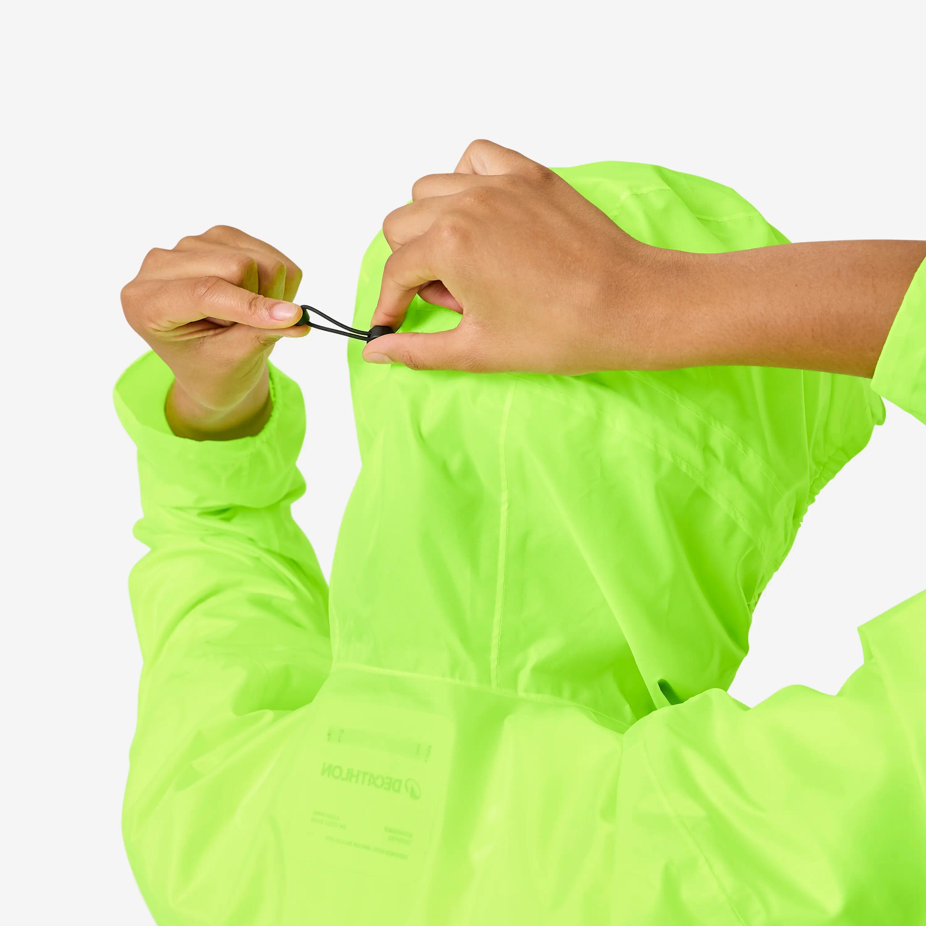 Unisex cyklistická pláštěnka 120 pro viditelnost ve dne 8/11