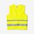 GILET DE SECURITE HAUTE VISIBILITÉ VELO JAUNE FLUO
