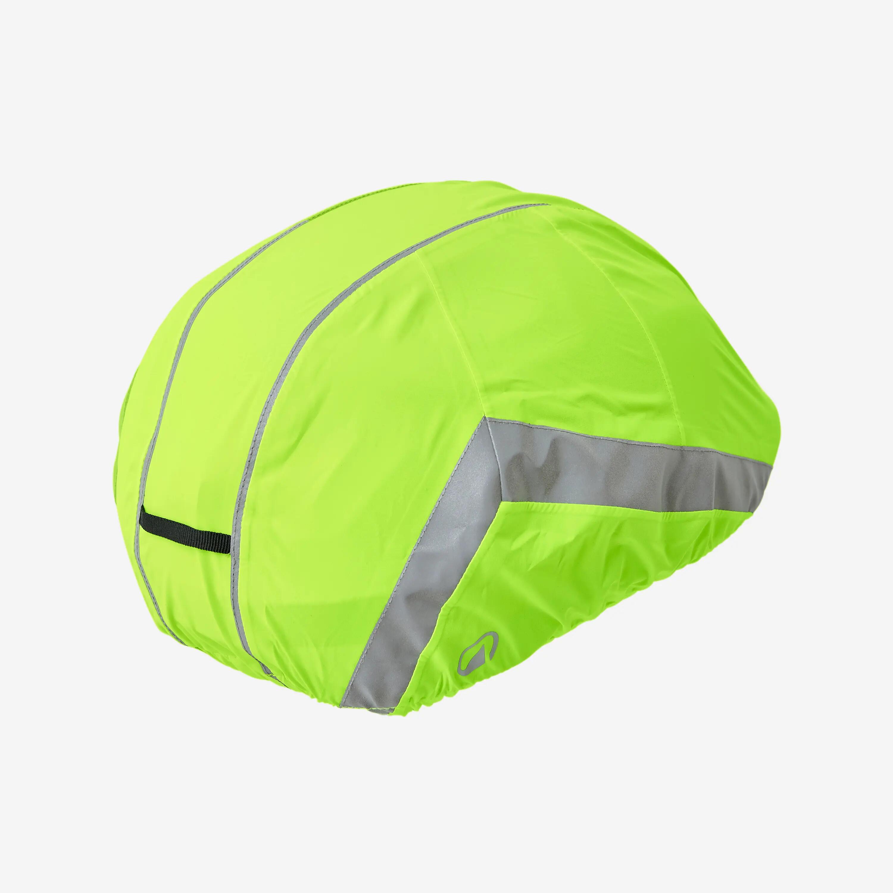 WATERDICHTE HELMCOVER 960 ZICHTBAARHEID DAG/NACHT FLUOGEEL 2/5
