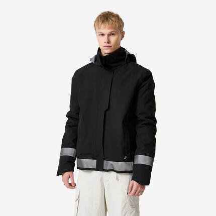 VESTE PLUIE CHAUDE VELO VILLE VISIBILITE NUIT 540 HOMME NOIR
