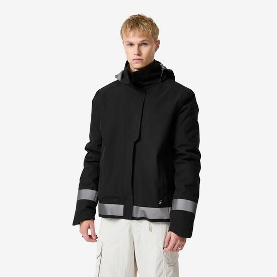 VESTE PLUIE CHAUDE VELO VILLE VISIBILITE NUIT 540 HOMME NOIR