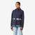 VESTE PLUIE VELO VILLE VISIBILITE NUIT 540 FEMME BLEU MARINE