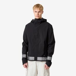 VESTE PLUIE VELO VILLE VISIBILITE NUIT 540 HOMME NOIR