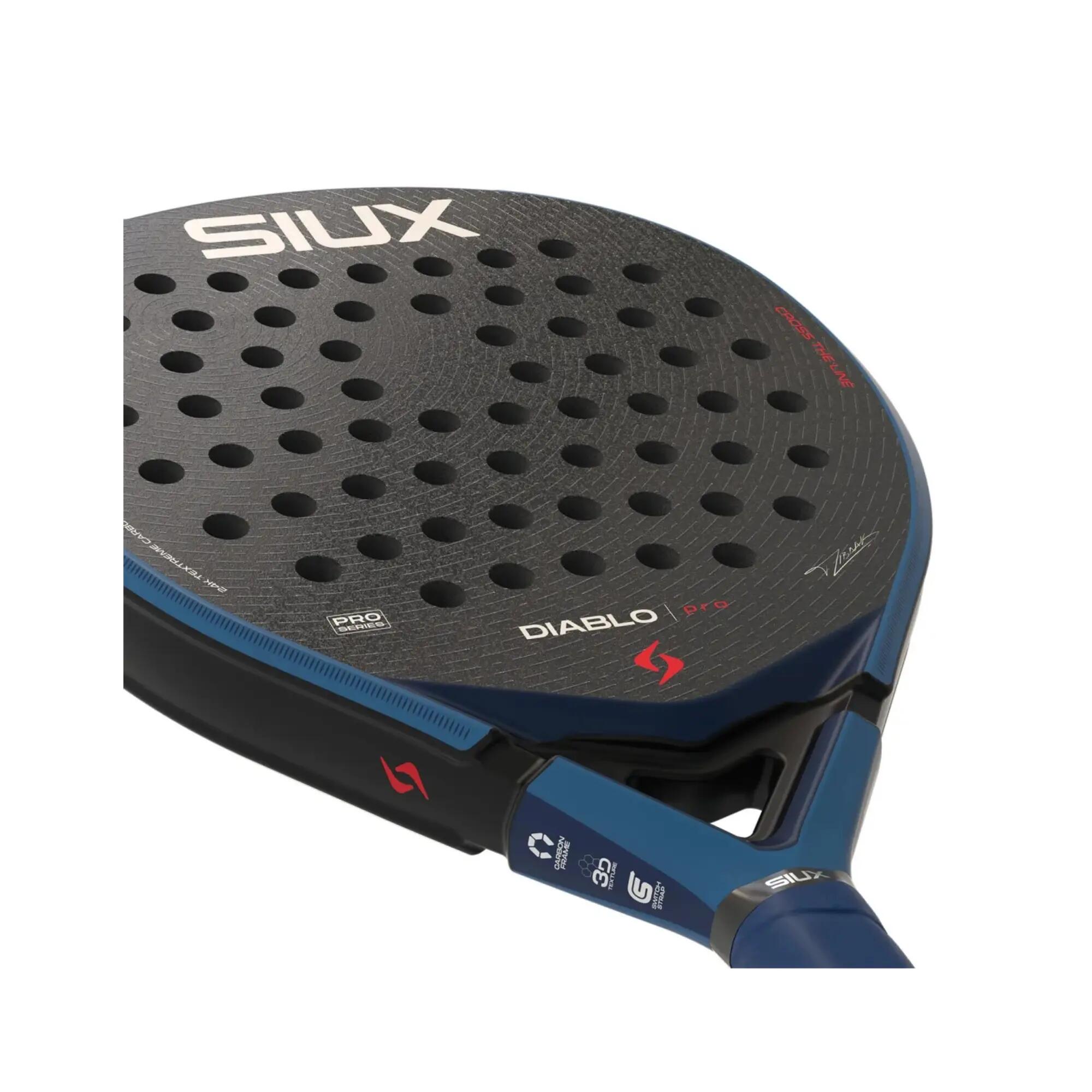 Pala de pàdel SIUX Diablo Pro 26. Royal Blue 3/5