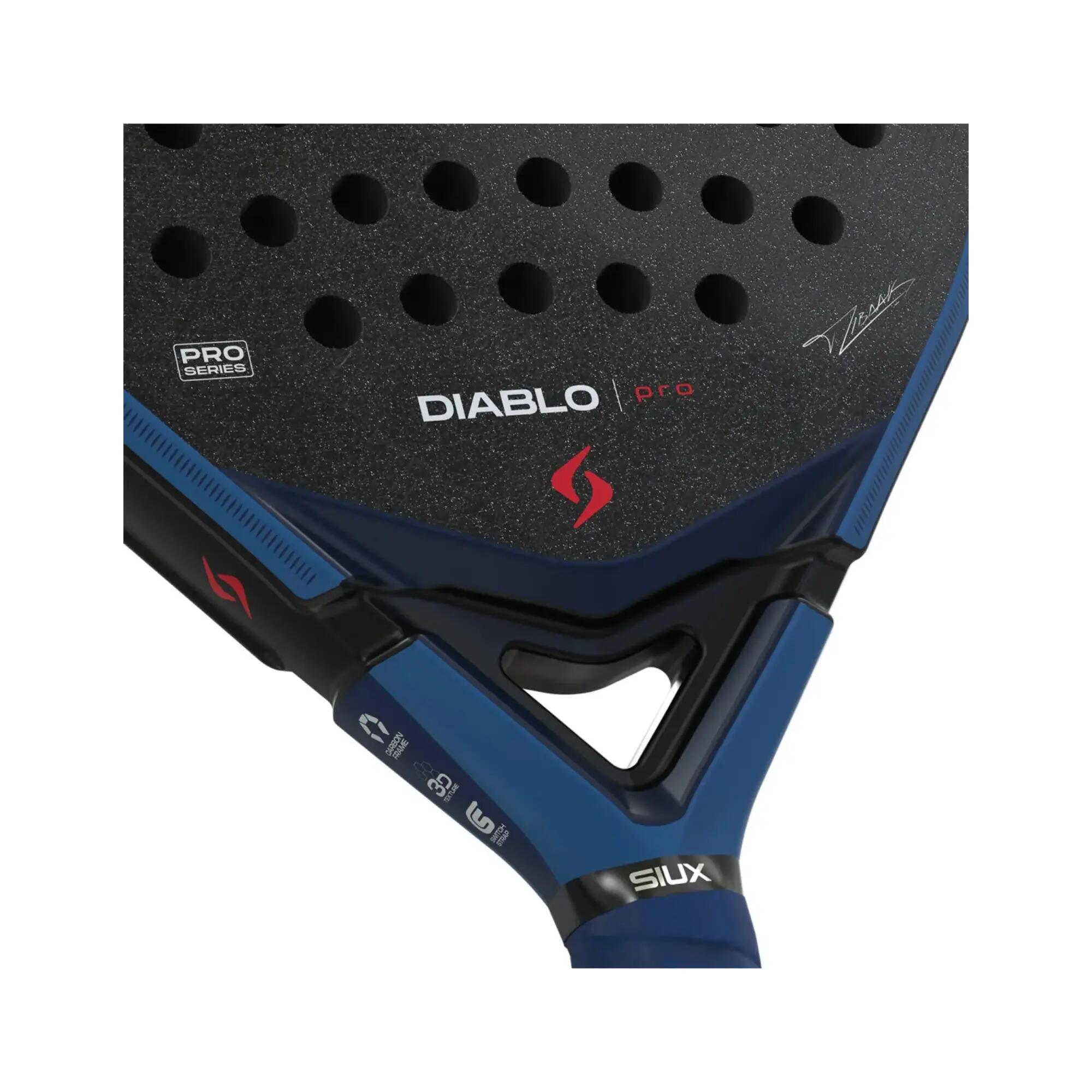 Pala de pàdel SIUX Diablo Pro 26. Royal Blue 5/5