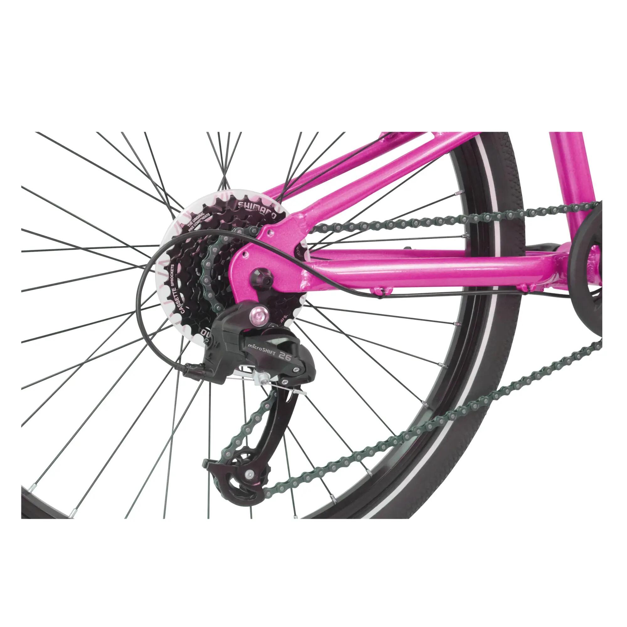 Kinderfahrrad 24 Zoll Ganaz Ultralight pink 4/6