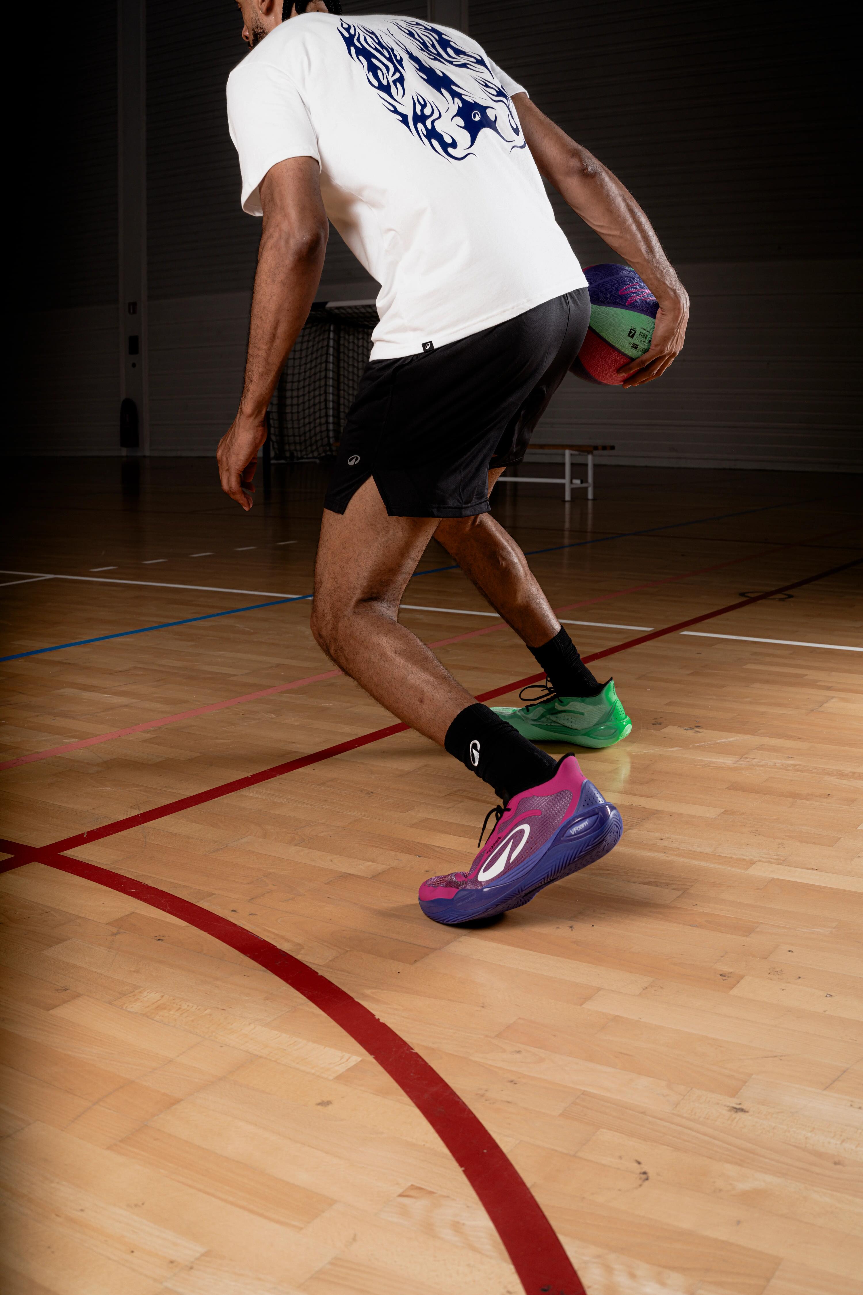 Scarpe basket adulto CANAVERAL 900 edizione Alex Sarr verde-lilla 16/19