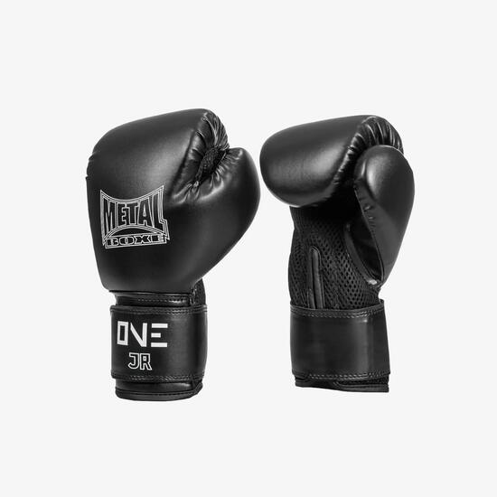 Gant de boxe enfant d'initiation ONE Mixte Noir