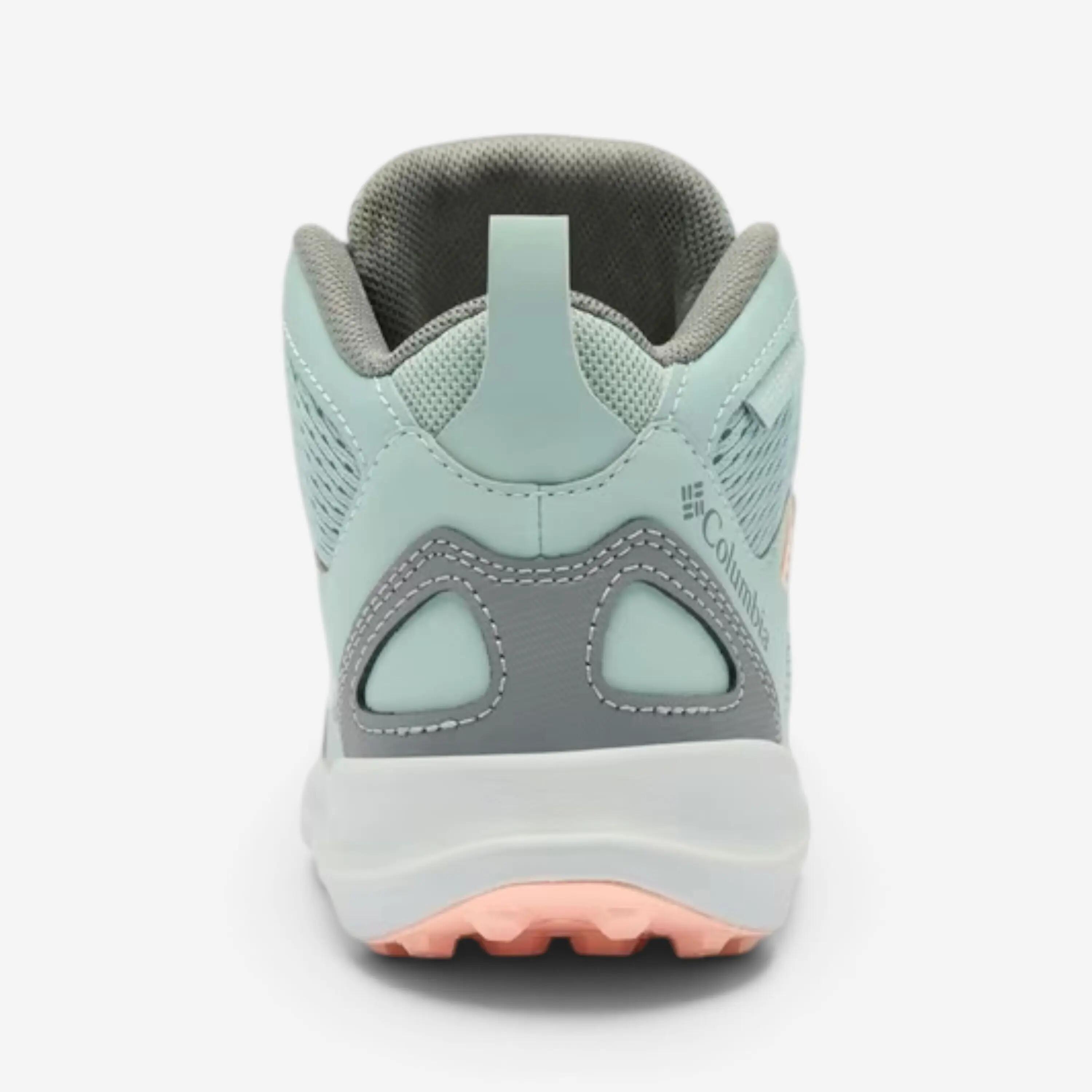 Wasserdichte Columbia Wanderschuhe Youth Peakfreak Mid WP Junior, Blush Rose 3/5