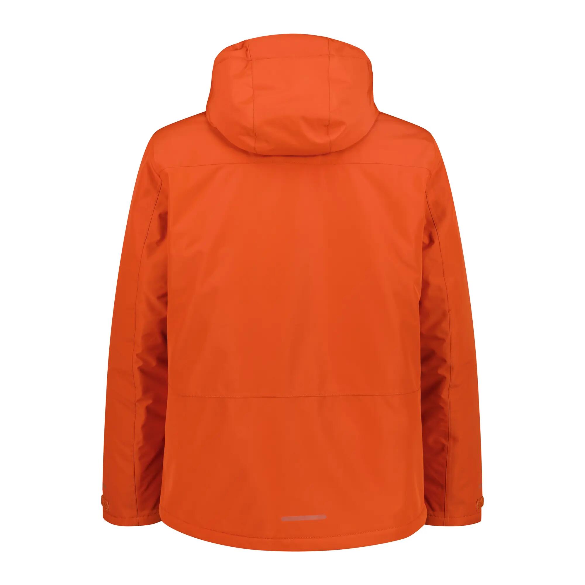 Kurtka Męska Softshell Pomarańczowa 3/3