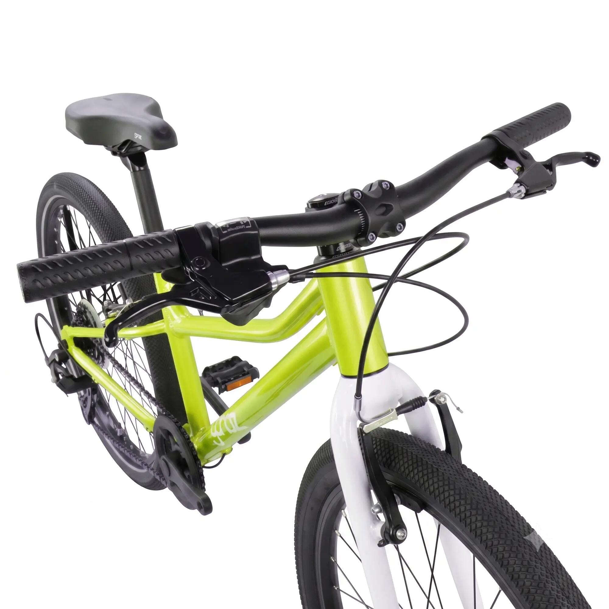 Kinderfahrrad 24 Zoll Ganaz Ultralight lime 3/6