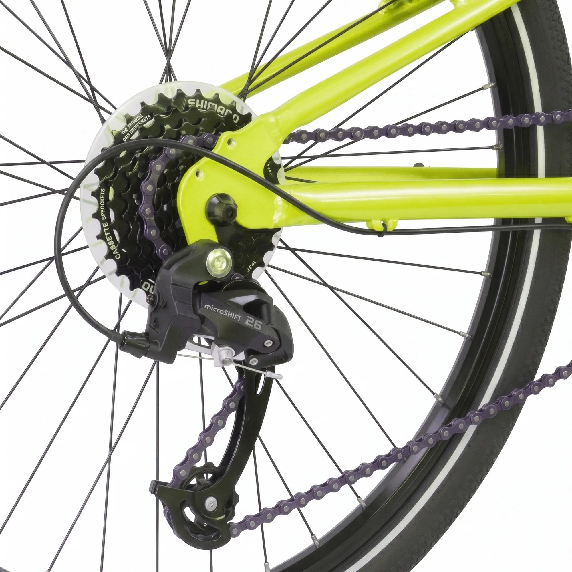 Kinderfahrrad 24 Zoll Ganaz Ultralight lime 4/6