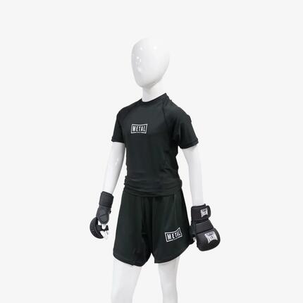 Rashguard de compression Mixte Enfant Noir