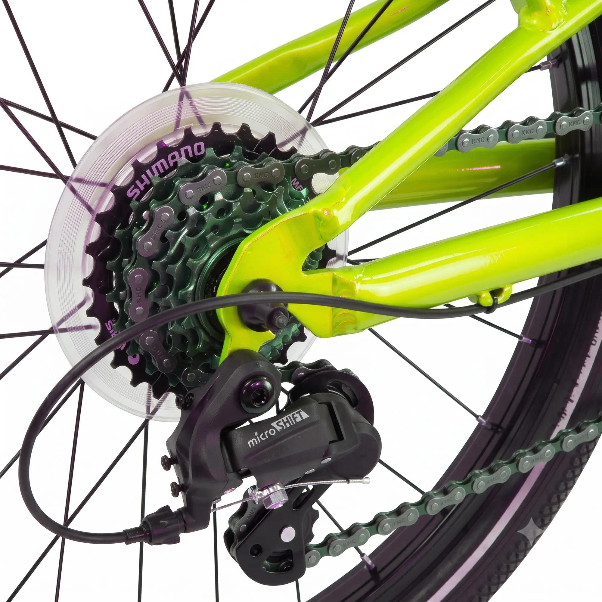 Kinderfahrrad 20 Zoll Ganaz Ultralight lime 4/6