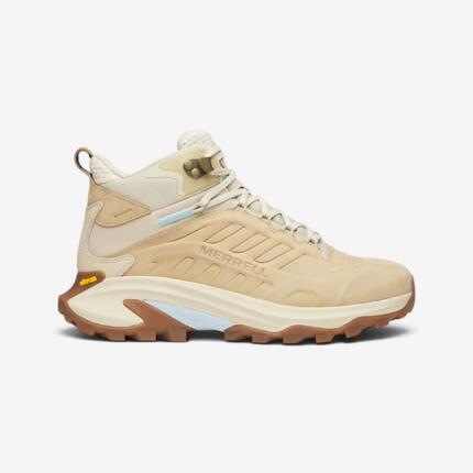 Chaussures de randonnée Merrell Moab Speed 2 LTR Mid WP Latte en cuir