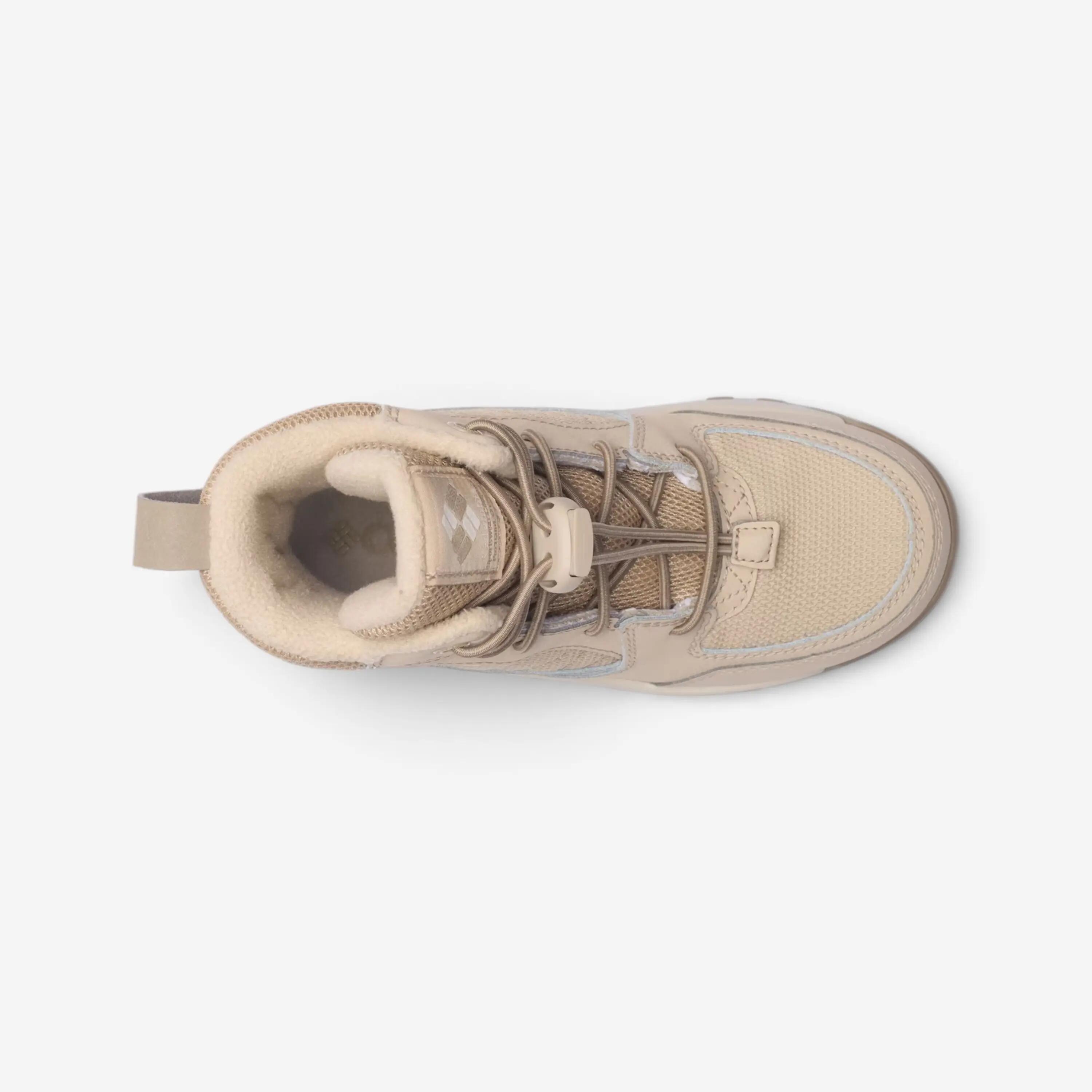 Chaussures chaud Columbia Portlander beige fille 4/9