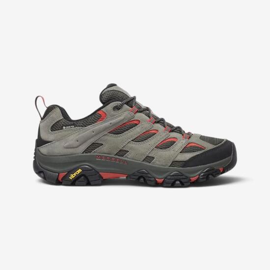 Wanderschuhe Merrell Moab 3 GTX Herren, Grau/Schwarz/Rot