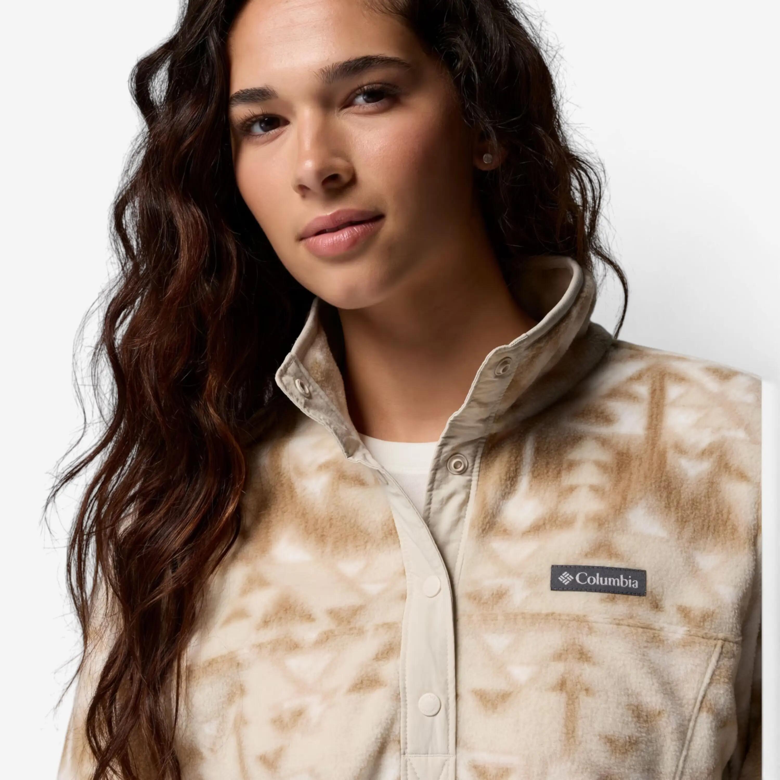 Fleecepullover Columbia Benton 1/2 Zip Damen, Beige 5/5