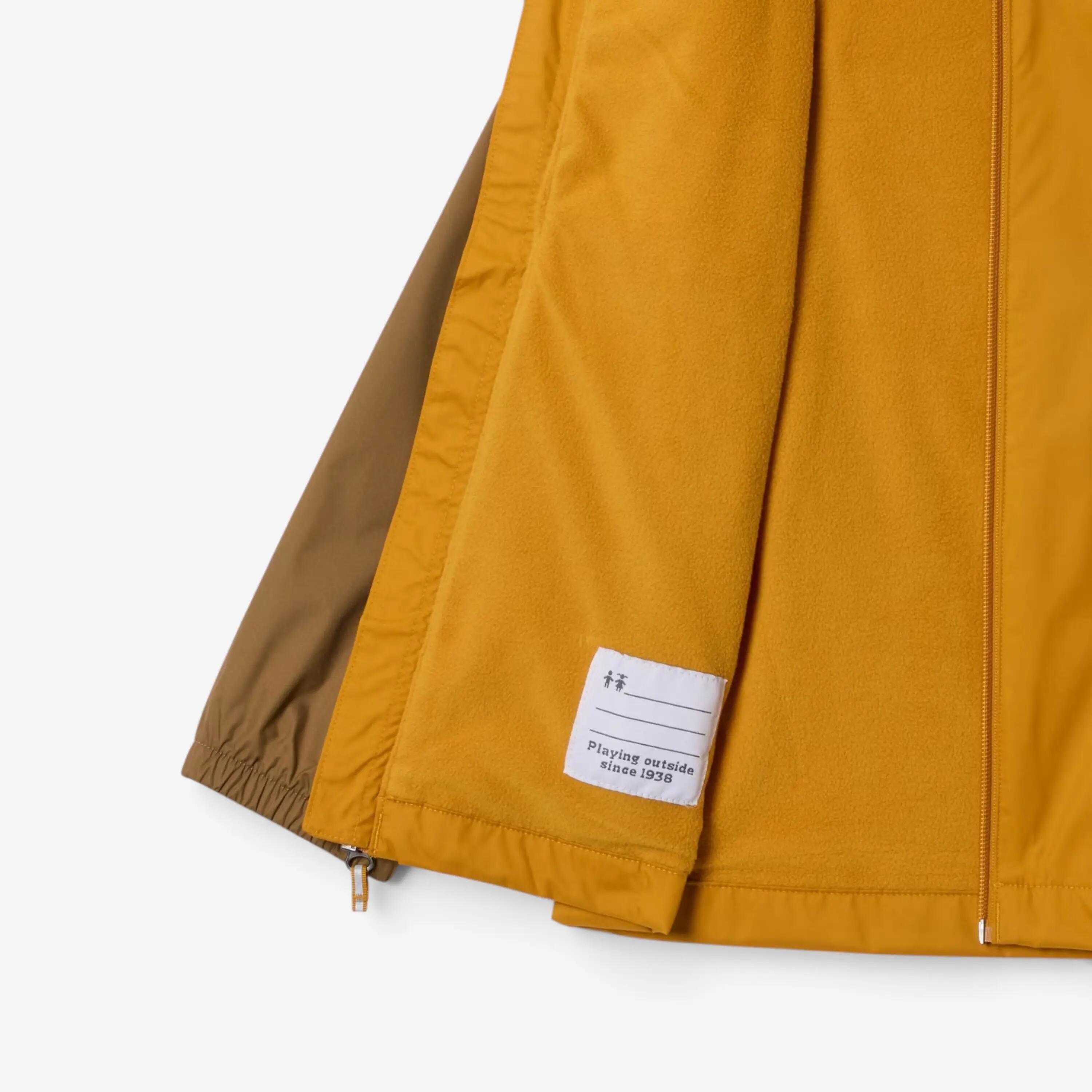 Wasserdichte Kinderjacke Columbia Rainy Trail, Gelb 3/3