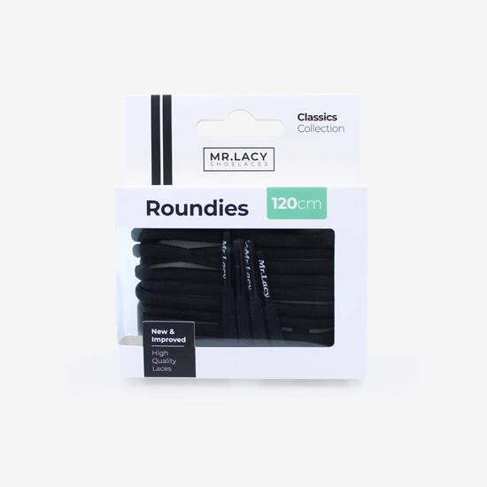 Lacets Ronds Noir 120 cm lifestyle ultra résistants unisexe