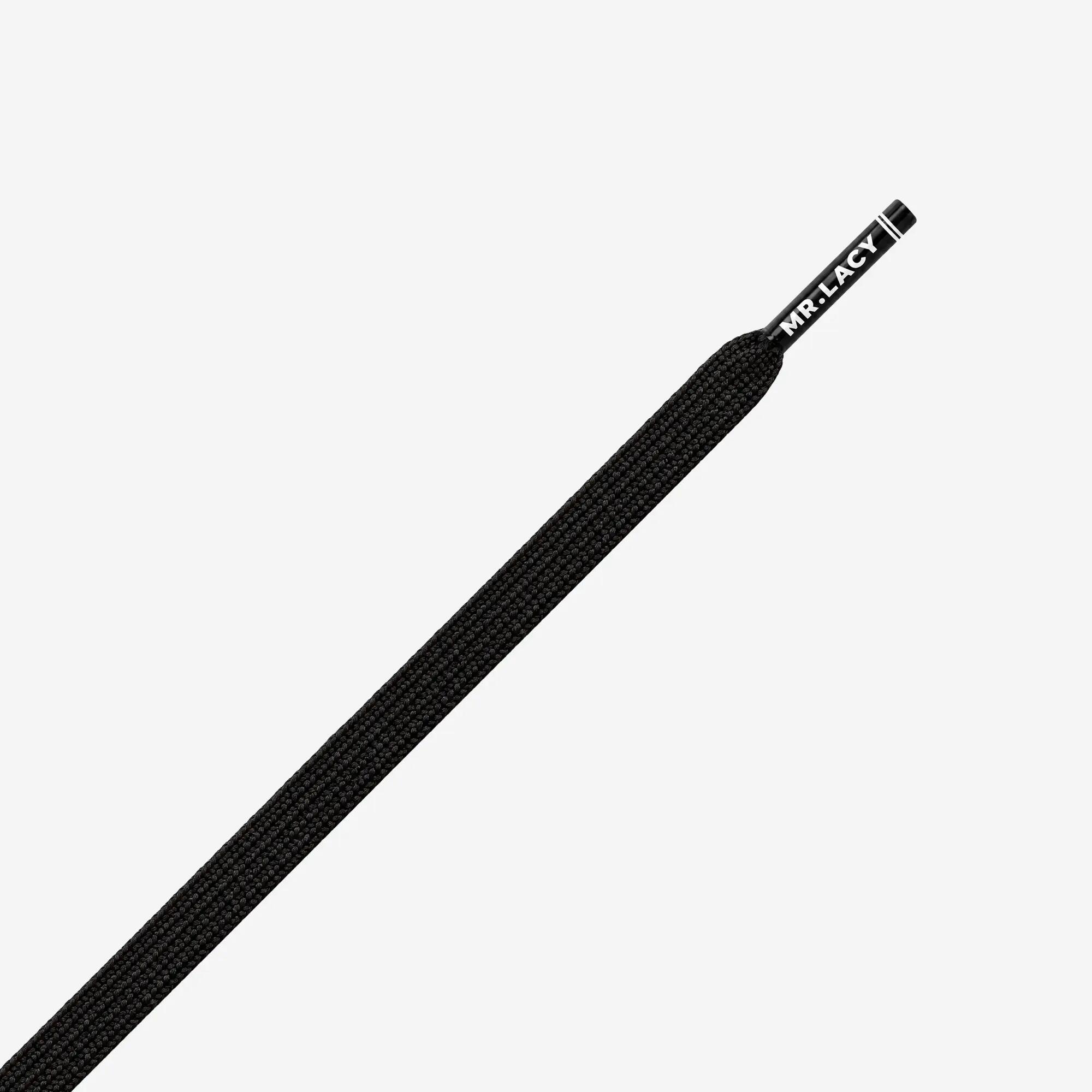 Lacets plats lifestyle premium unisexe, Runnies noir 3/3