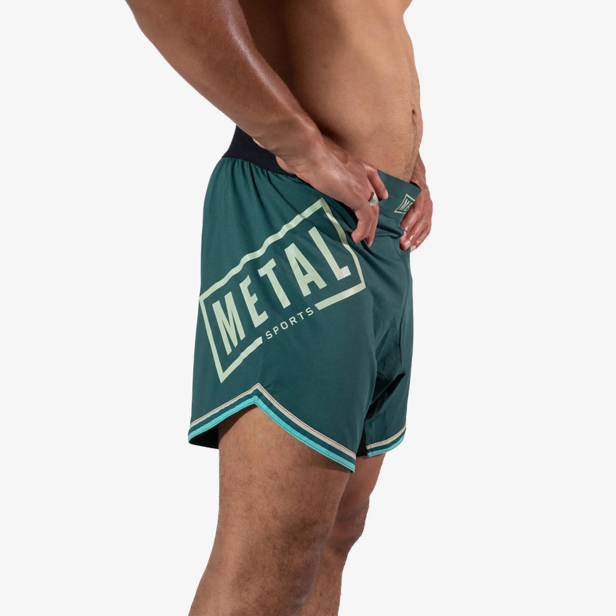 Short de Boxe Deep Water Adulte vert 2/4