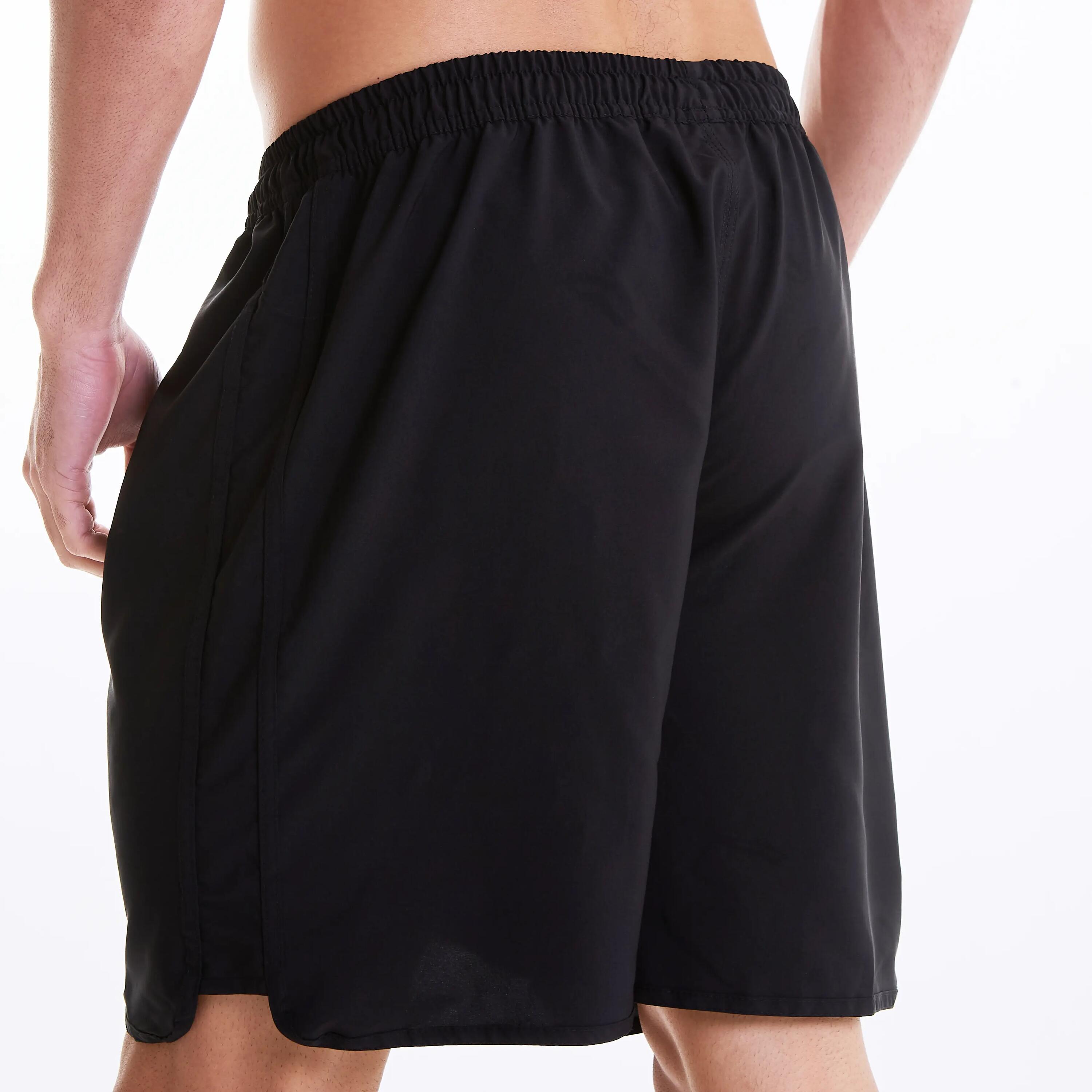 Pantaloneta de Surf Tribord Hombre Negro Bolsillo Cremallera 6/6
