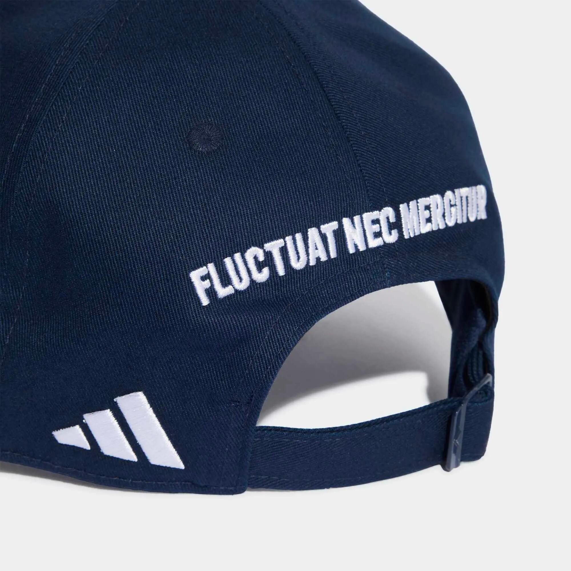 Casquette de football Paris FC saison 26/27 Domicile adidas Marine 3/4