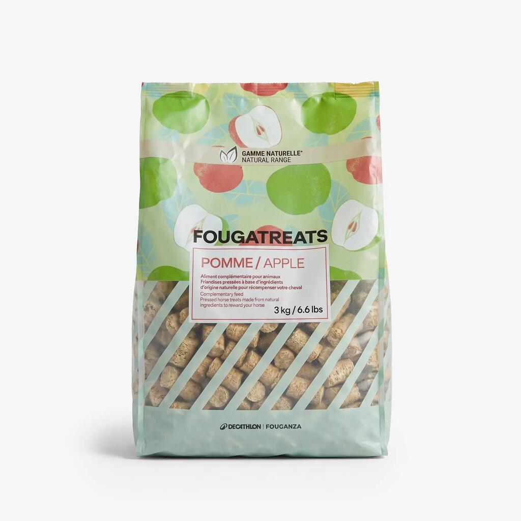 НАТУРАЛНИ ЛАКОМСТВА ЗА КОНЕ И ПОНИТА FOUGATREAT ЯБЪЛКА, 3 КГ