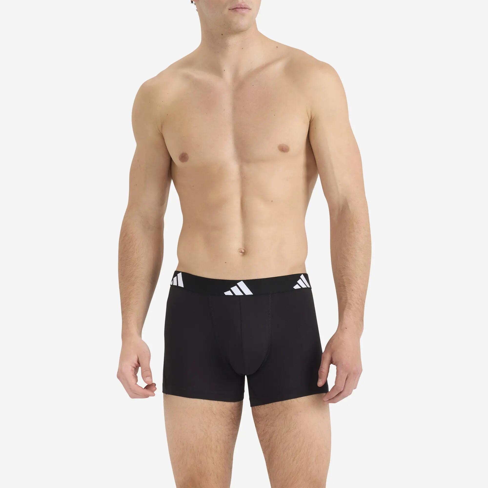 Boxer Court Lot de 3 Homme Active Flex Cotton Noir 2/4