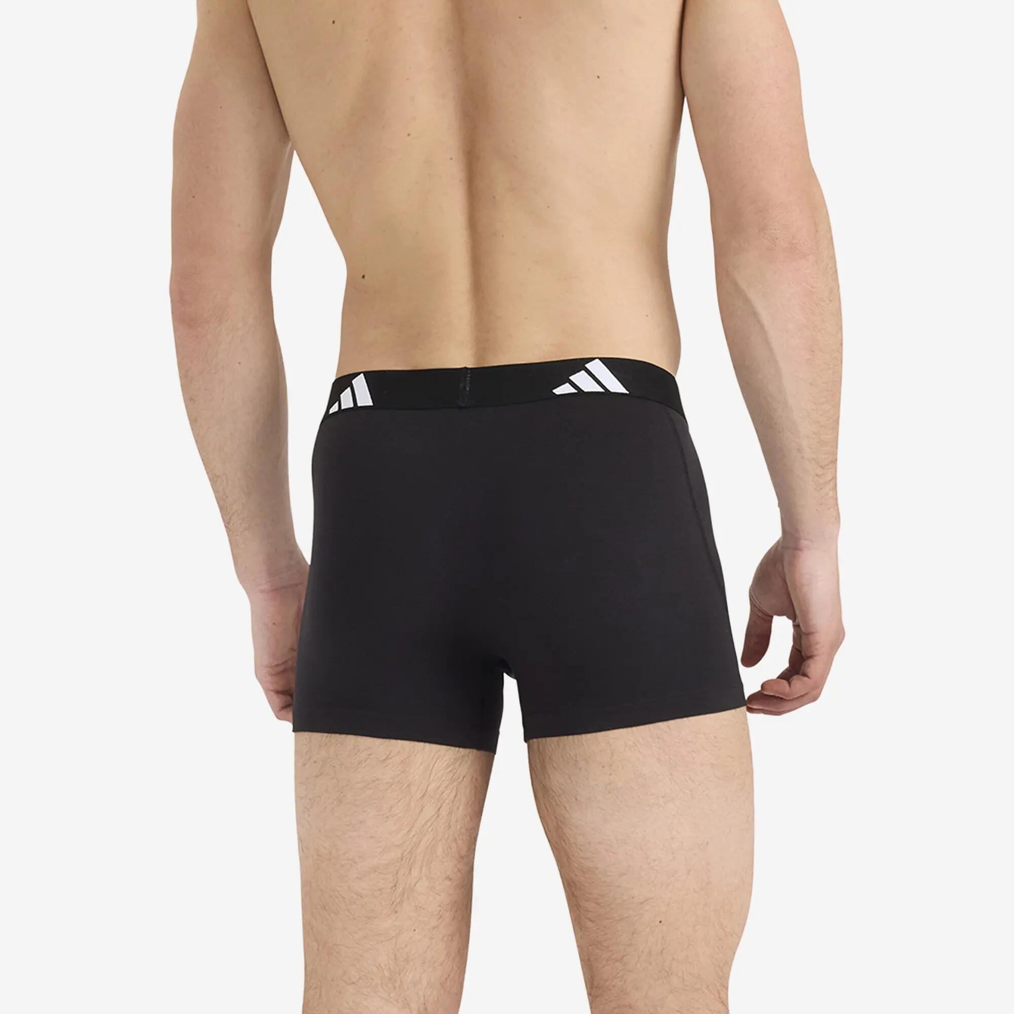 Boxer Court Lot de 3 Homme Active Flex Cotton Noir 4/4