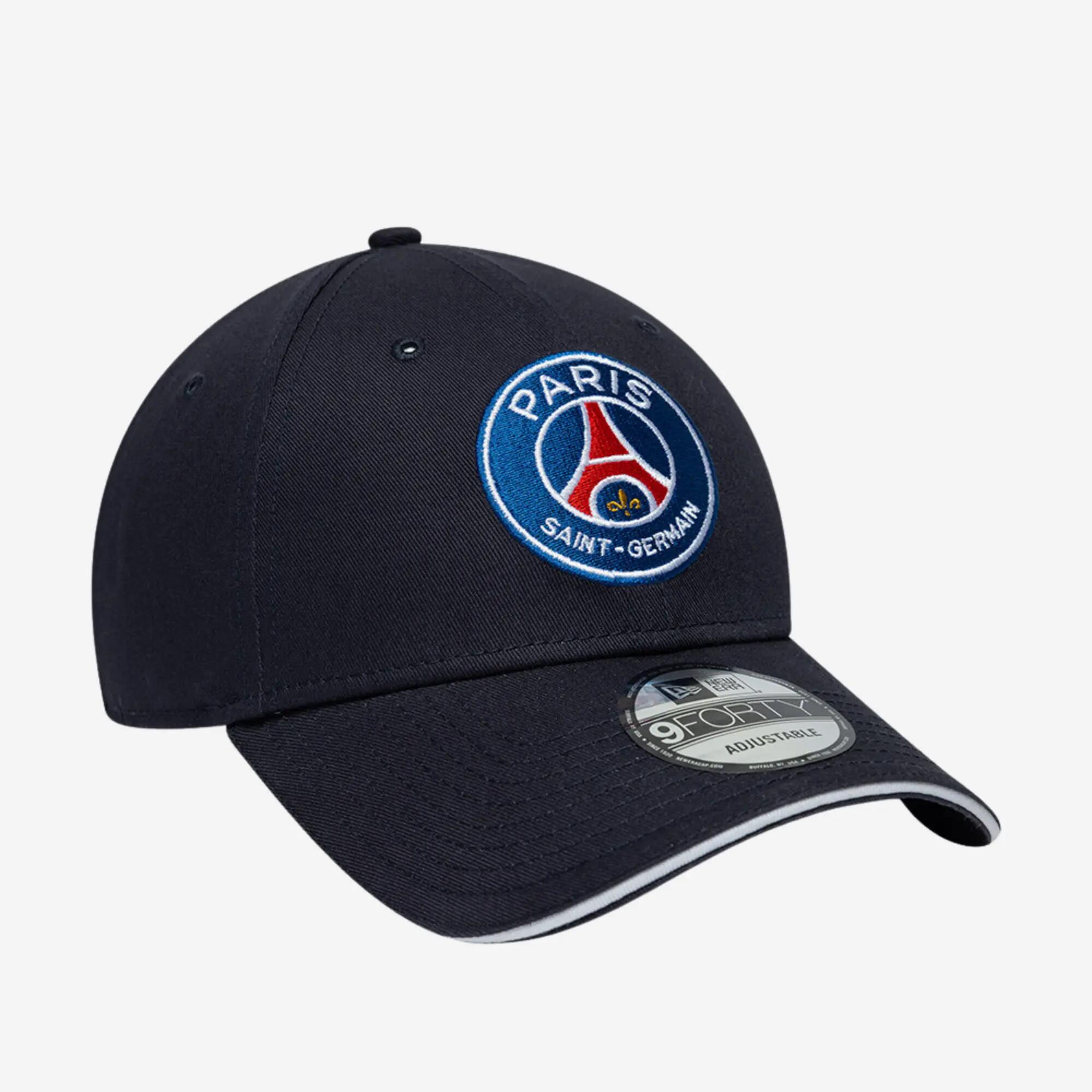 Boné de futebol Adulto - Paris SG preto 4/5