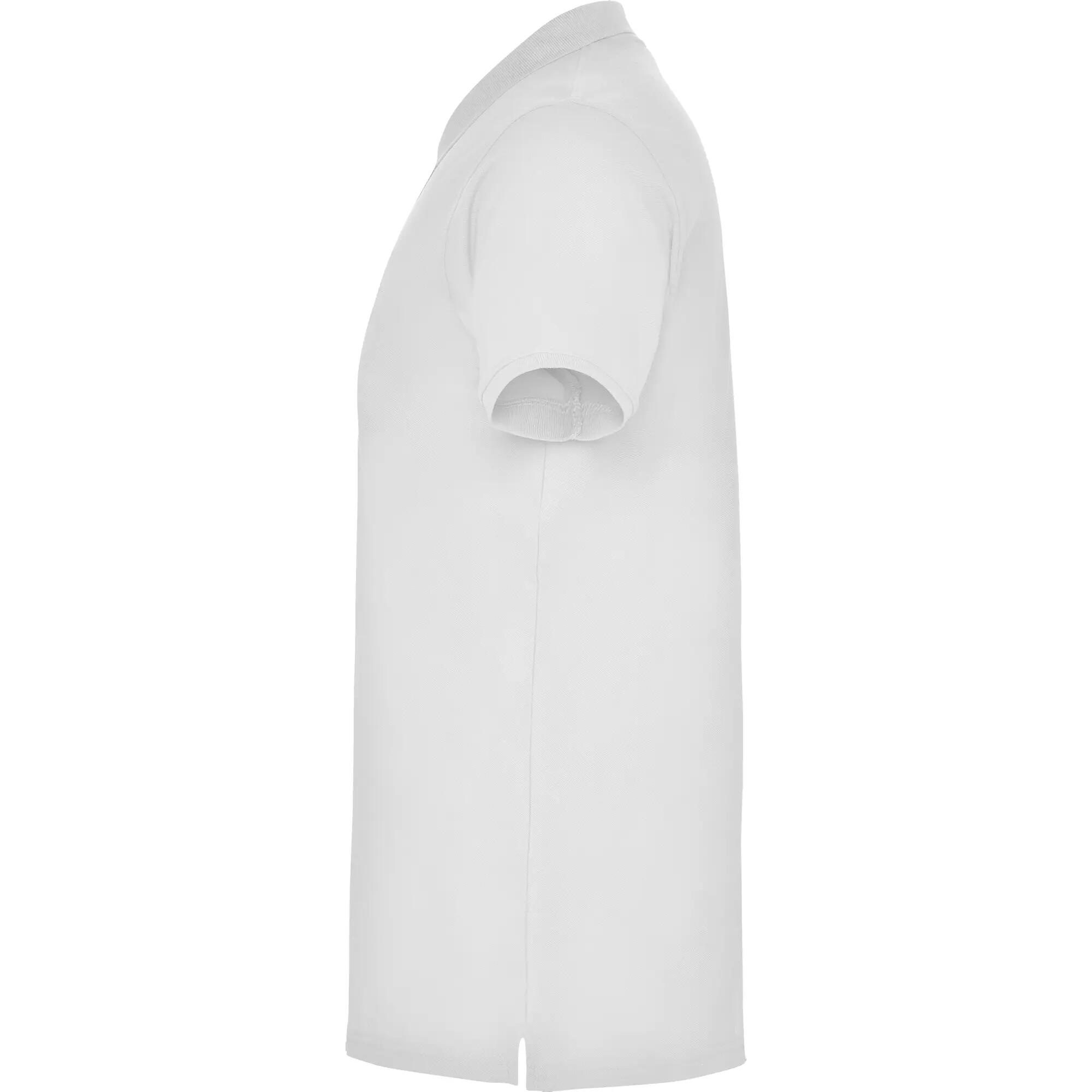Tricou Polo 100% bumbac Star Alb Copii 3/4