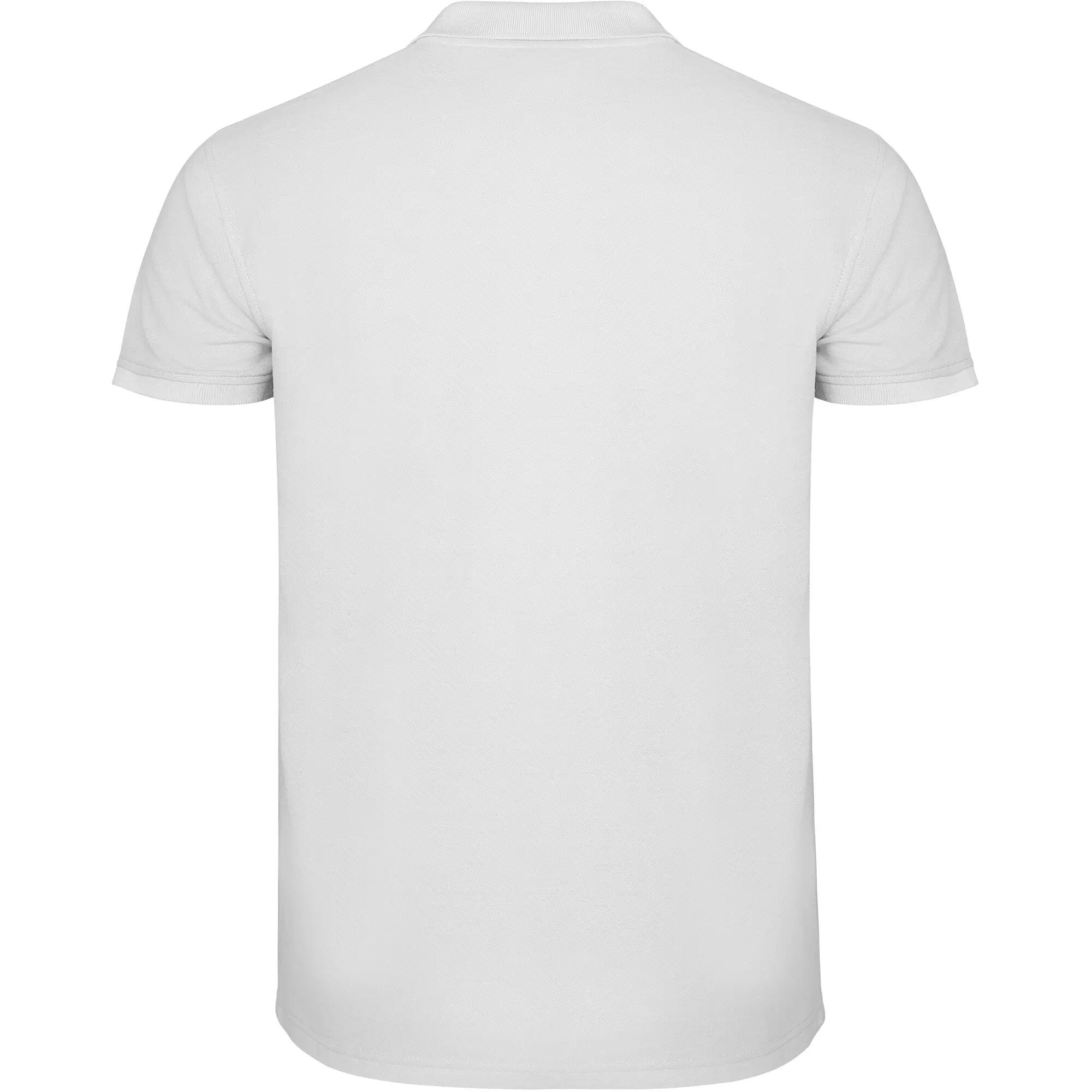 Tricou Polo 100% bumbac Star Alb Copii 2/4