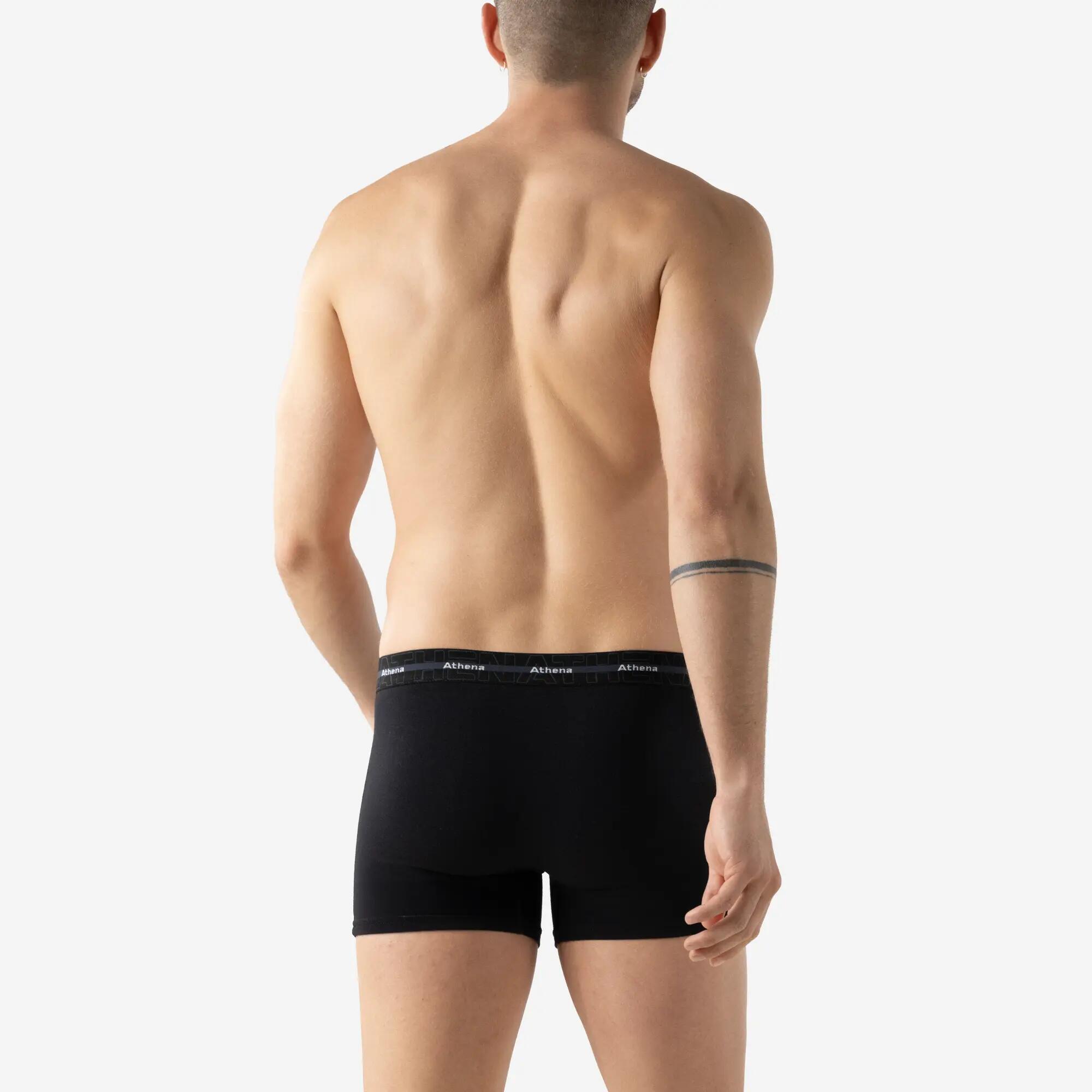 Lot de 3 boxers 720 Stretch Coton Homme Noir 2/4