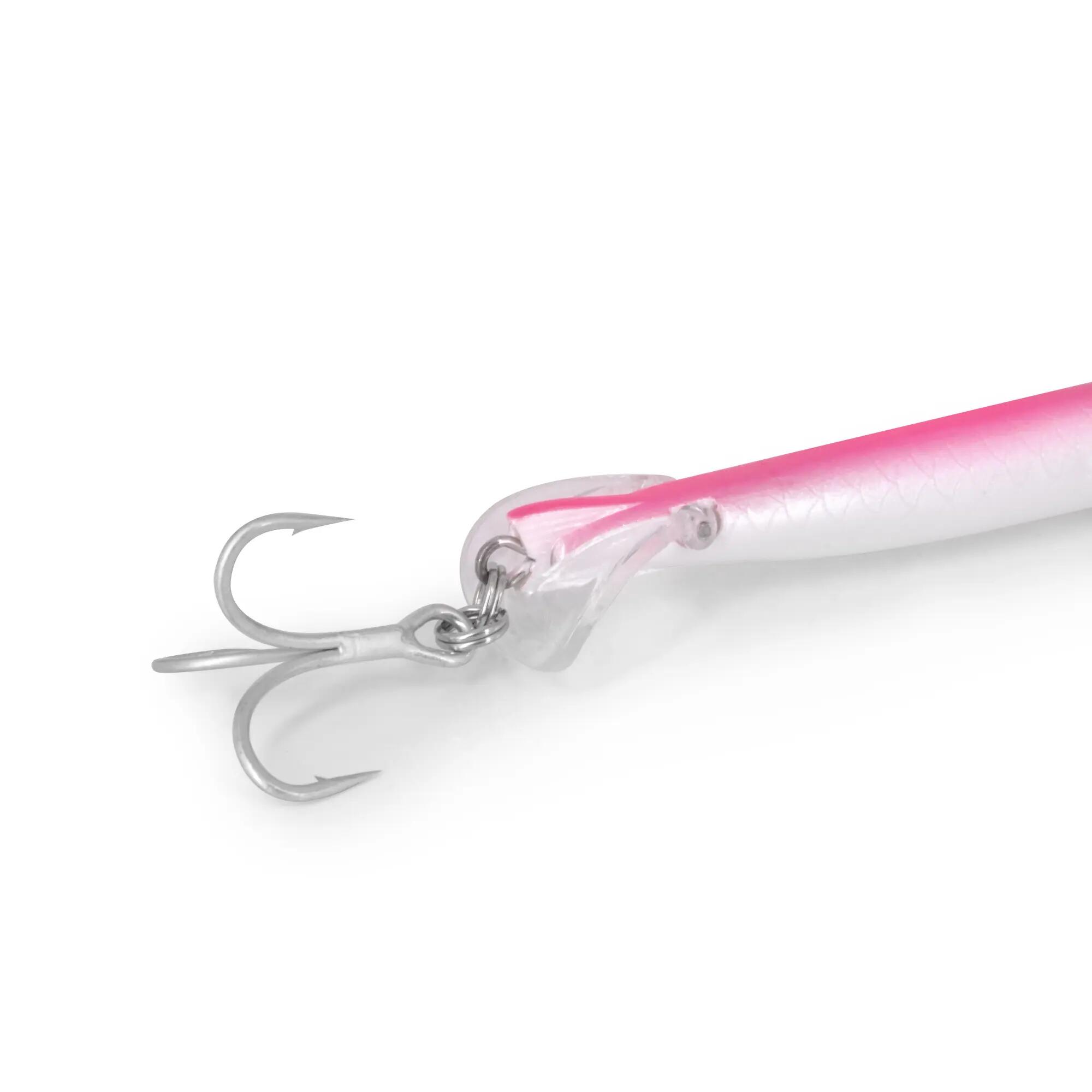 Needle pesca spinning mare Jatsui Kabo Aguglia jointed rosa perla 255mm sinking 4/5